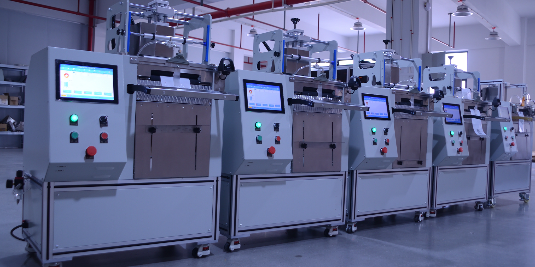 Pre-opened Bags on a Roll Packaging Machine